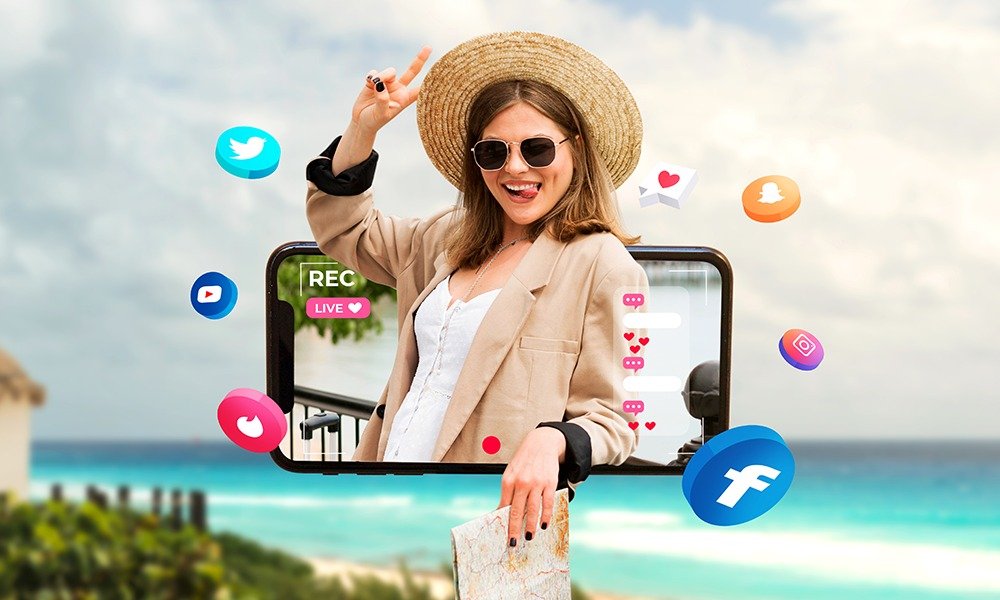 a girl instagram influencer